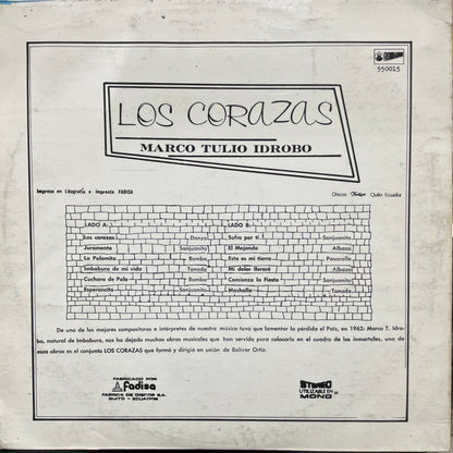 LOS CORAZAS, MARCO TULIO IDROBO - LOS CORAZAS LP