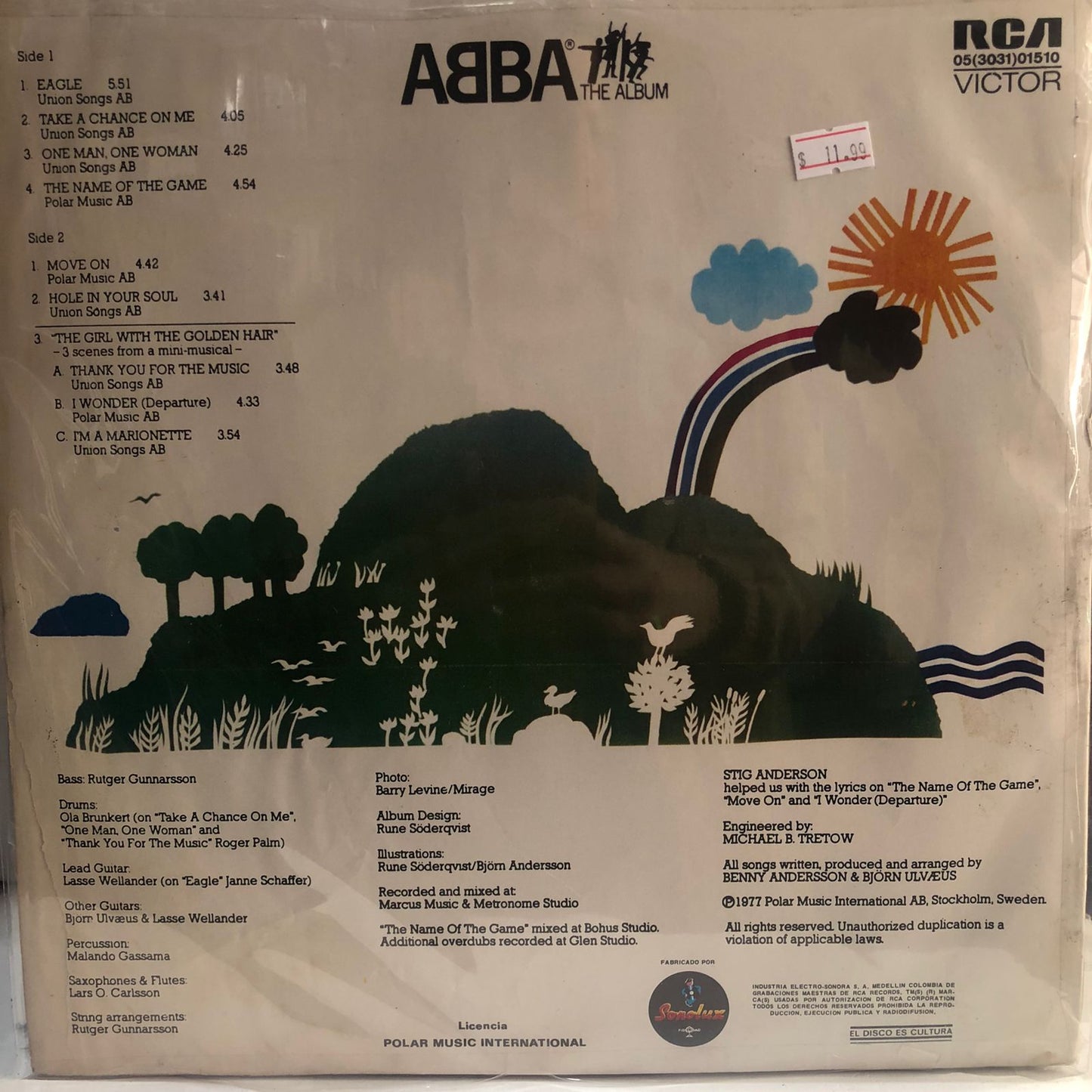 ABBA - THE ALBUM  LP