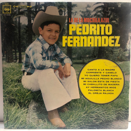 PEDRITO FERNANDEZ - LA DE LA MOCHILA AZUL LP