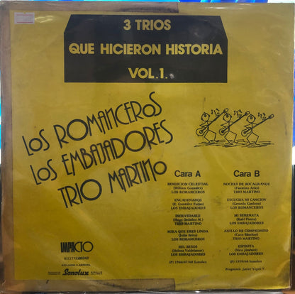 3 TRIOS QUE HICIERON HISTORIA VOL.1 LP