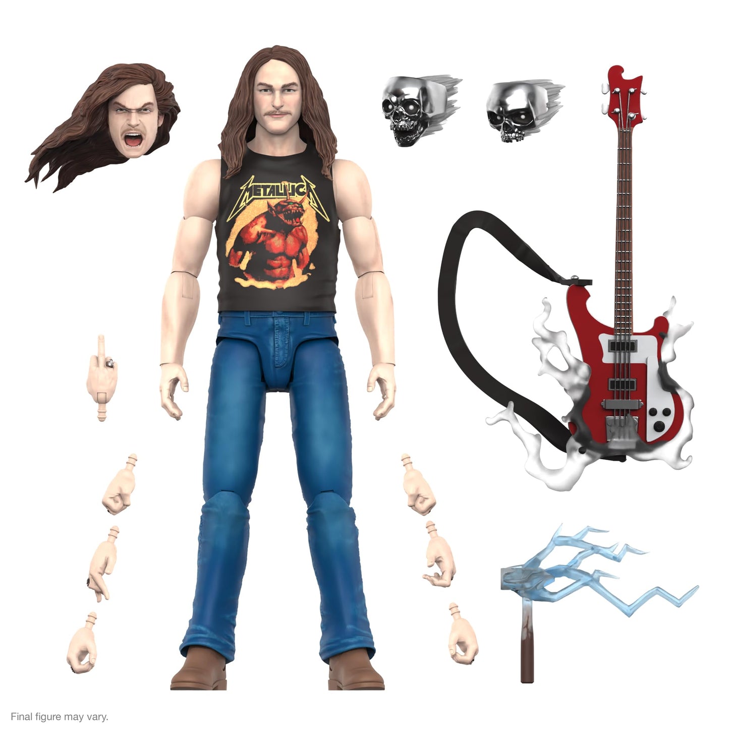 CLIFF BURTON - SUPER 7 ACTION FIGURE