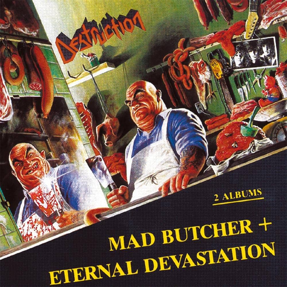 DESTRUCTION - MAD BUTCHER + ETERNAL DEVASTATION CD