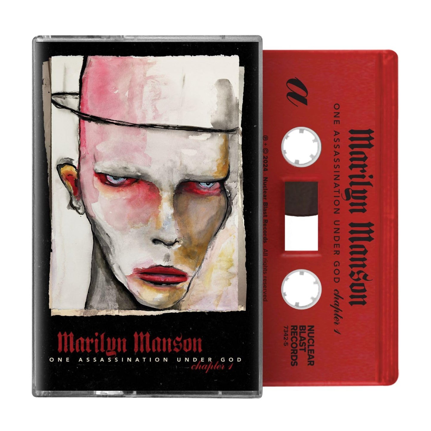 MARILYN MANSON - ONE ASSASSINATION UNDER GOD  CASSETTE