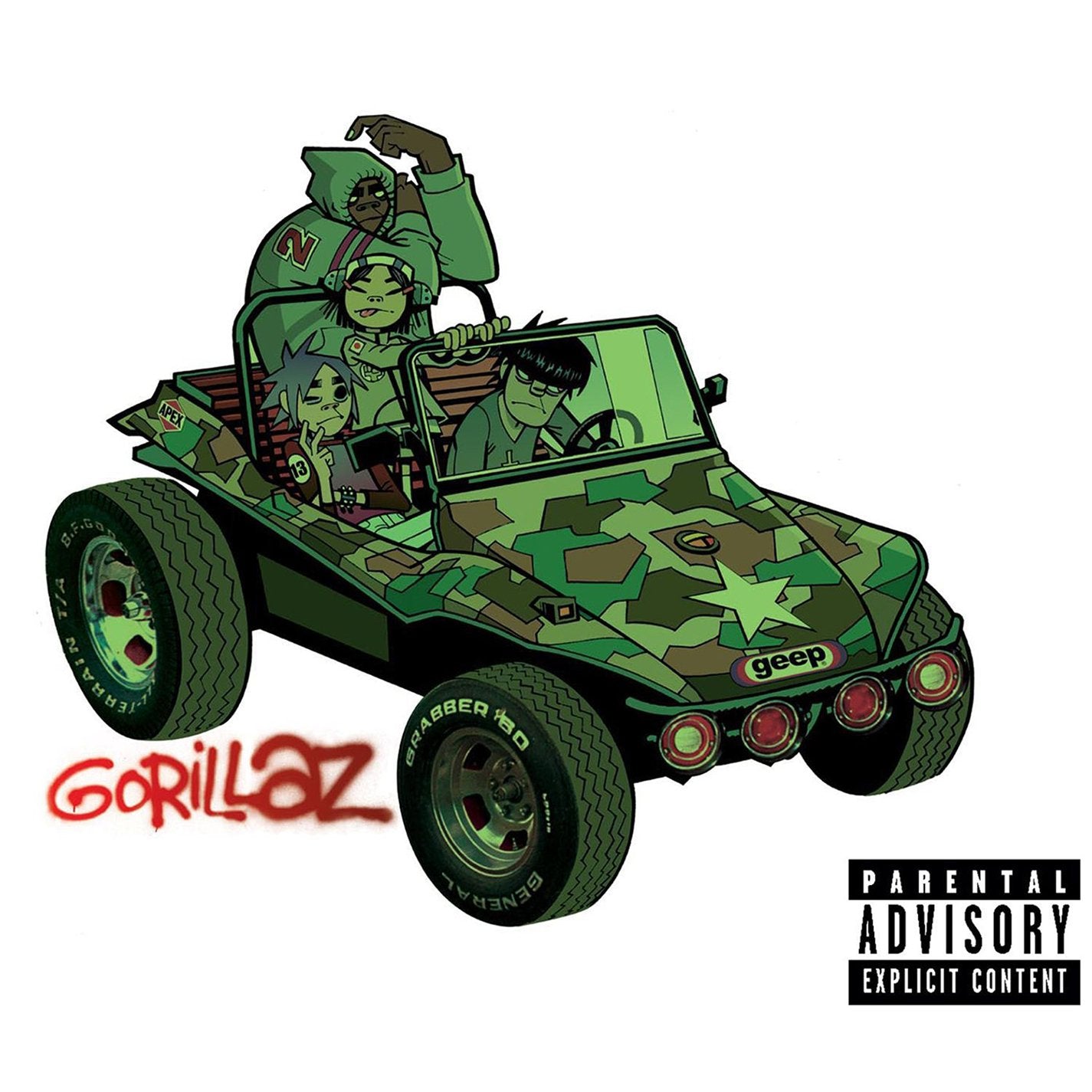 GORILLAZ - GORILLAZ CD