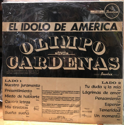 OLIMPO CARDENAS - EL IDOLO DE AMERICA LP