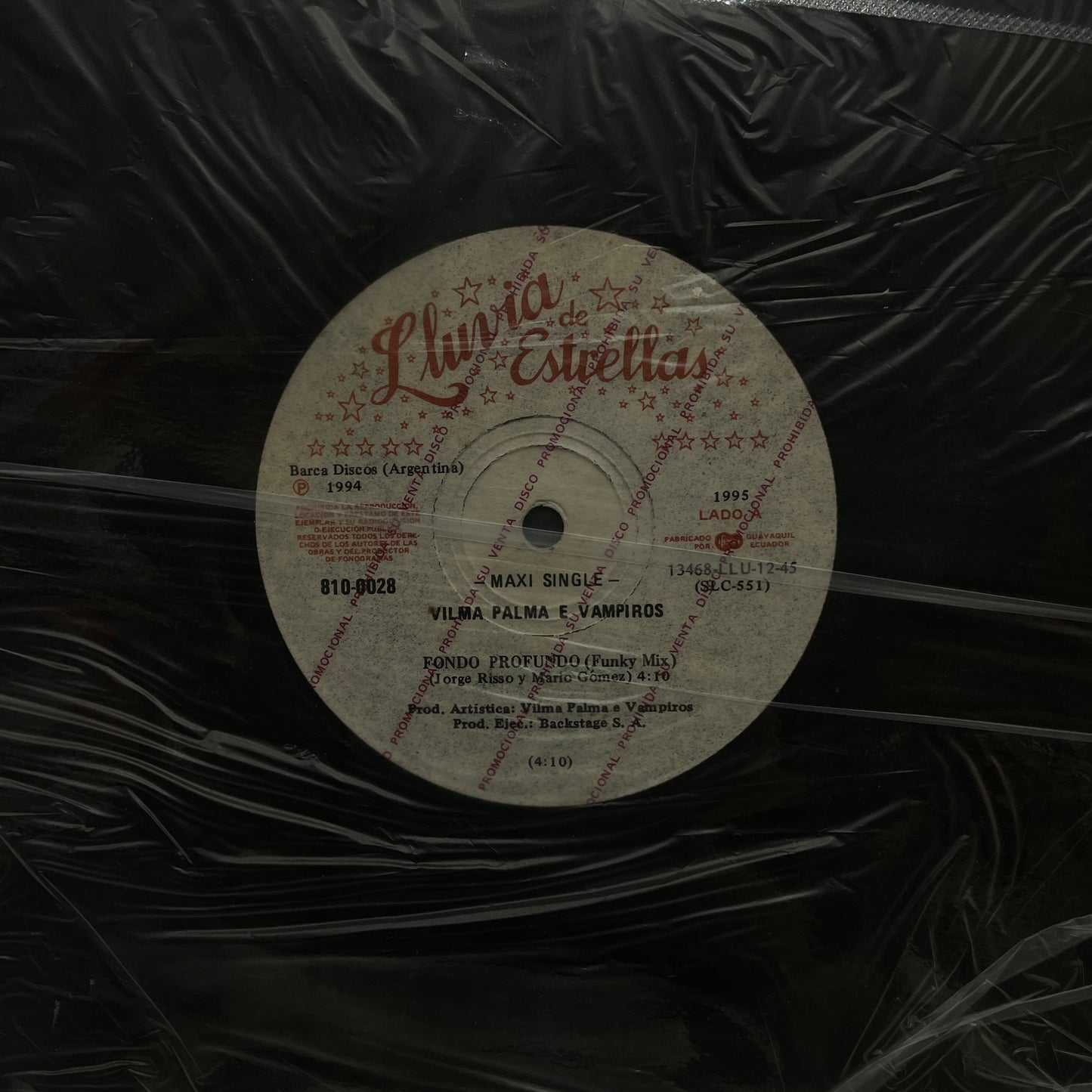 VILMA PALMA E VAMPIROS - FONDO PROFUNDO LP (MAXI SINGLE)