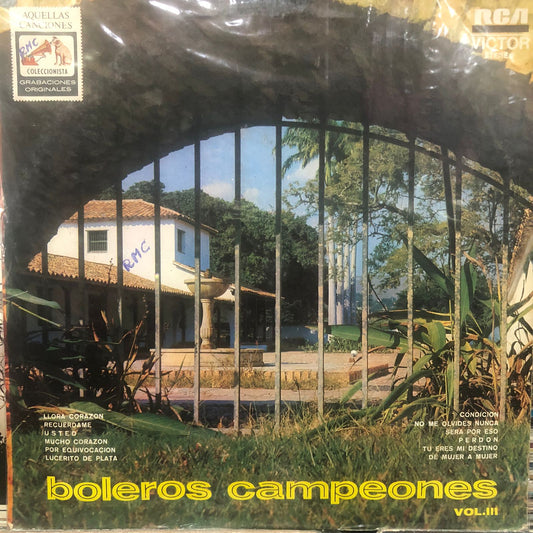 BOLEROS CAMPEONES VOL. III LP