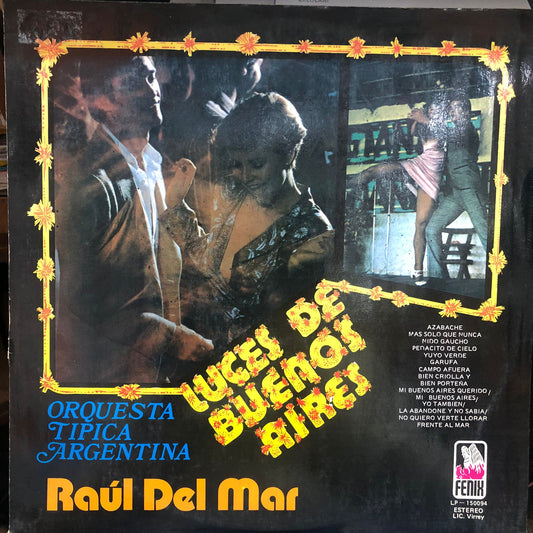 RAUL DEL MAR - LUCES DE BUENOS AIRES LP