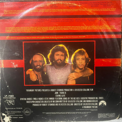 STAYING ALIVE - THE ORIGINAL MOTION PICTURE SOUNDTRACK LP