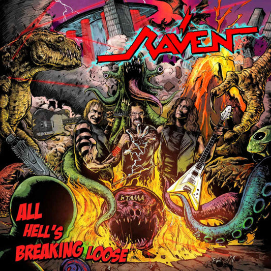 RAVEN - ALL HELL'S BREAKING LOOSE  CD