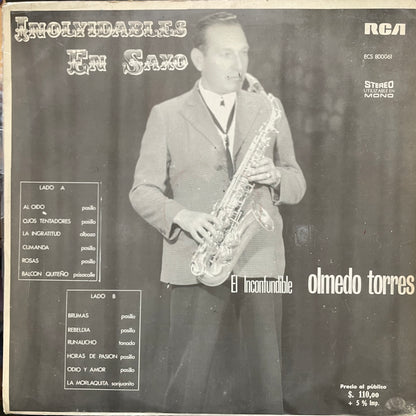 OLMEDO TORRES - INOLVIDABLES EN SAXO LP