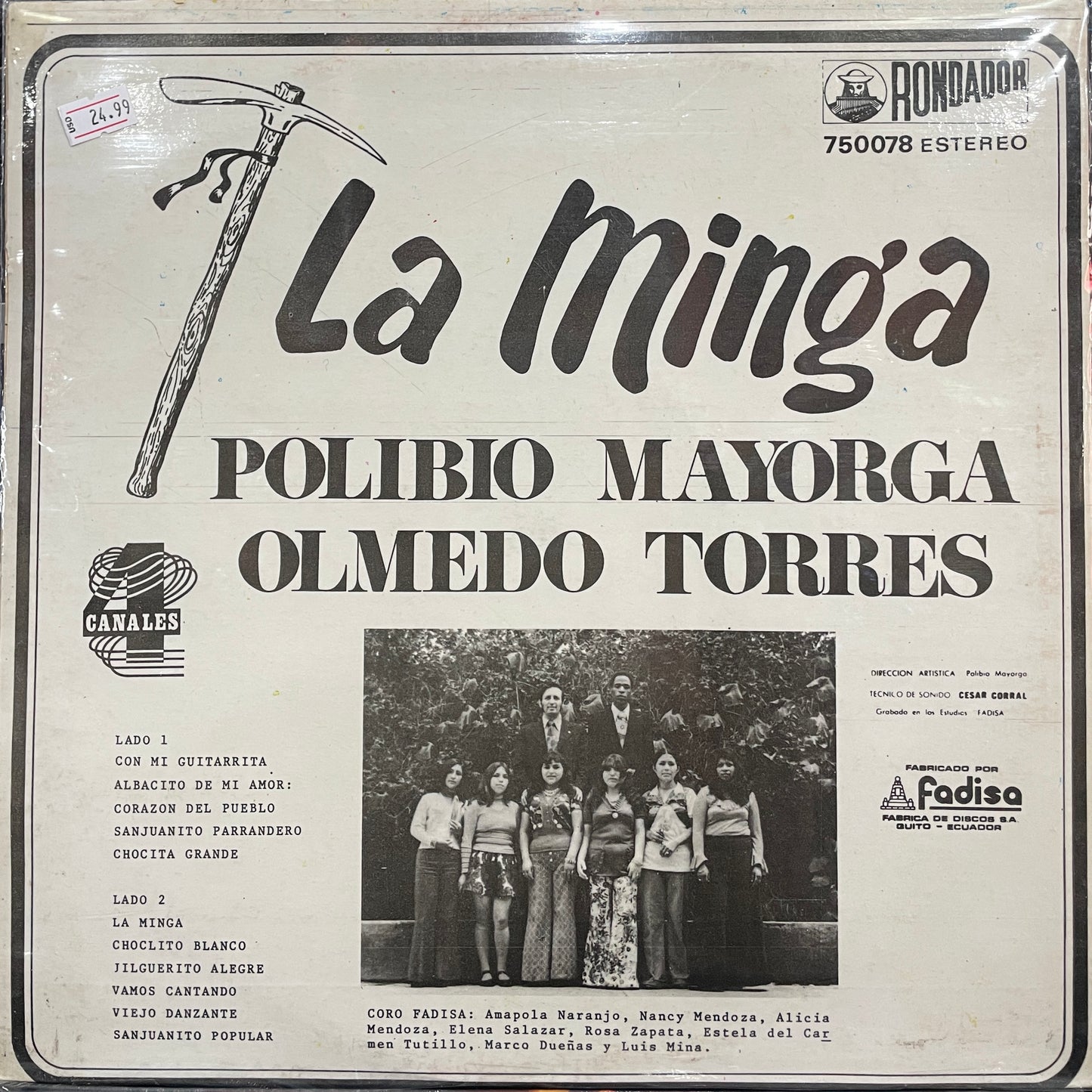 POLIBIO MAYORGA Y OLMEDO TORRES - LA MINGA LP