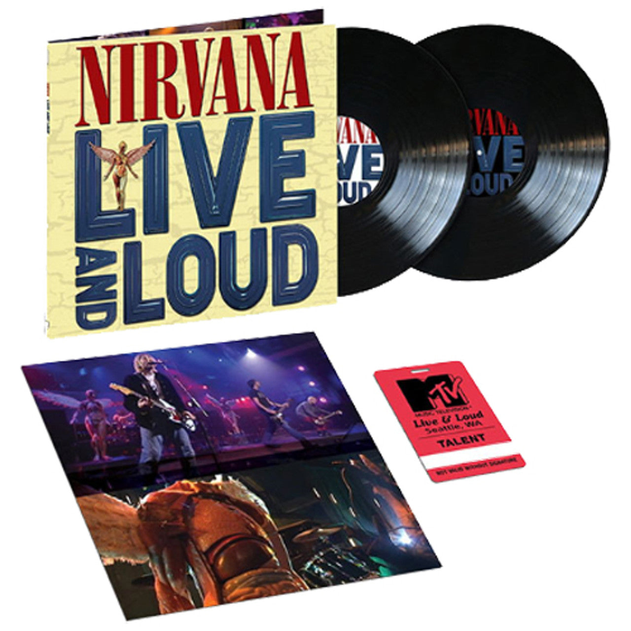 NIRVANA - LIVE AND LOUD  2 LPS