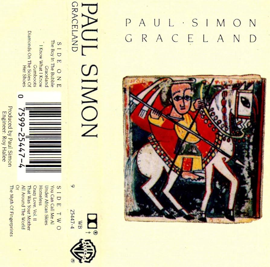 PAUL SIMON - GRACELAND  CASSETTE