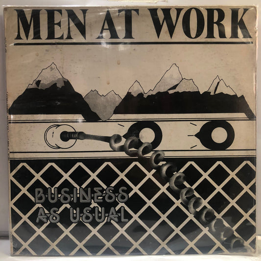 MEN AT WORK - BUSINESS AS USUAL  LP