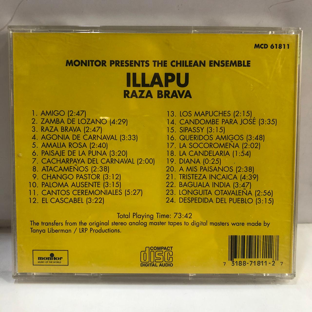 ILLAPU - RAZA BRAVA CD