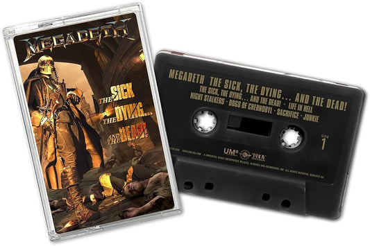 MEGADETH - THE SICK THE DYING AND THE DEAD CASSETTE