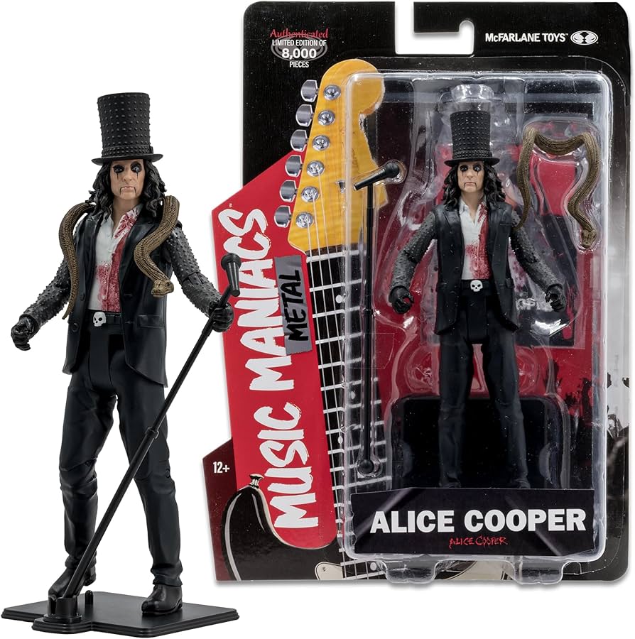 ALICE COOPER - MUSIC MANIACS  MUÑECO