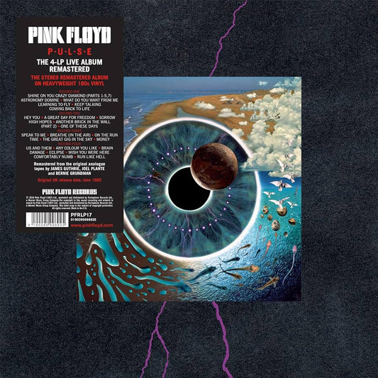 PINK FLOYD - PULSE THE 4LP LIVE ALBUM REMASTERED BOX SET