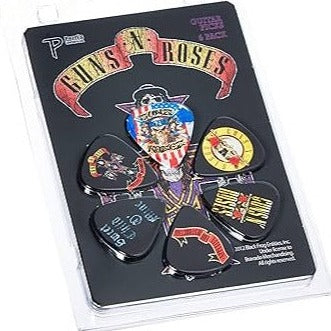 GUNS ´N´ ROSES JUEGO DE 6 VITELAS