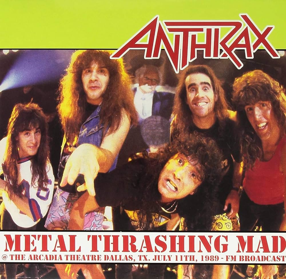 ANTHRAX - METAL THRASHING MAD LP – Circulo Musical