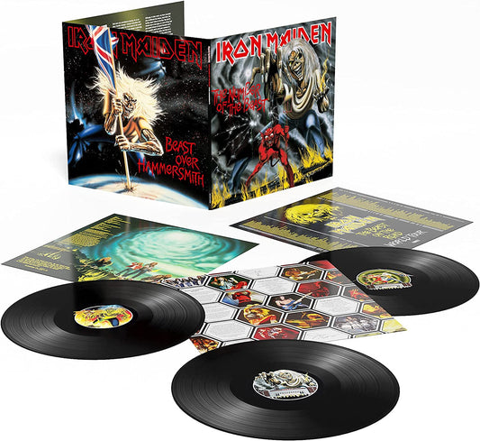 IRON MAIDEN - THE NUMBER OF THE BEAST  3 LPS