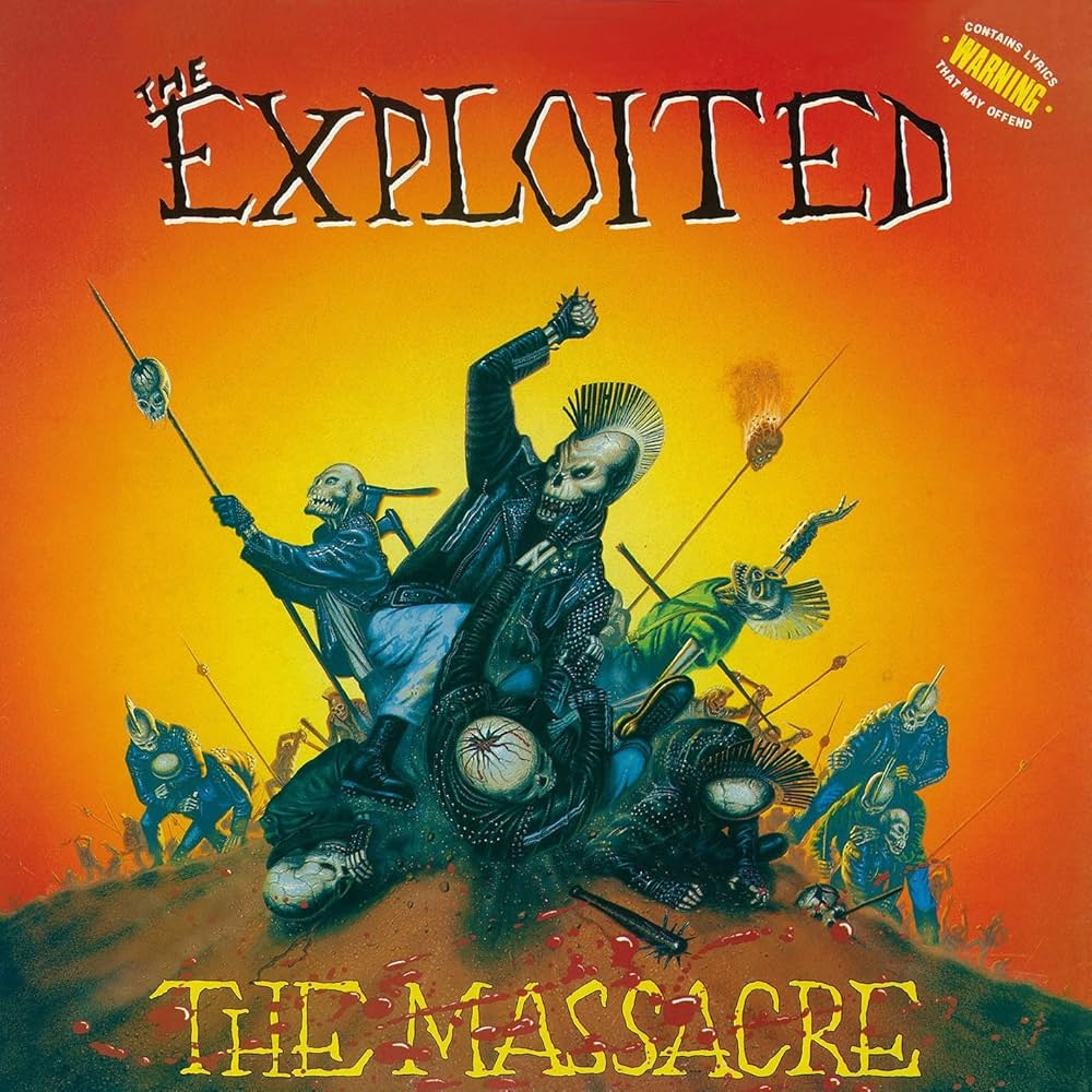 THE EXPLOITED - THE MASSACRE LP