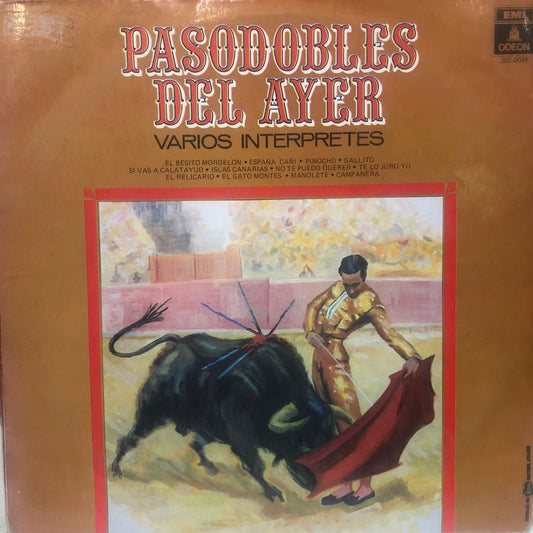 PASODOBLES DEL AYER - VARIOS INTERPRETES LP