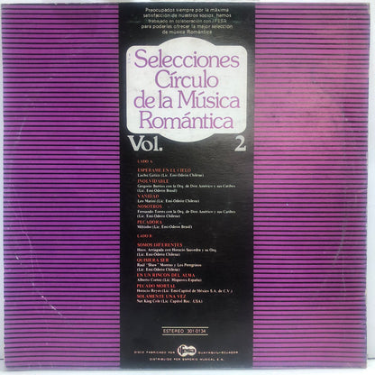 SELECCIONES DE LA MUSICA ROMANTICA VOL.2 LP