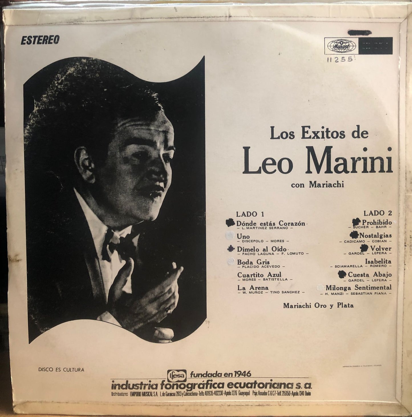 LEO MARINI - LOS EXITOS DE  LP