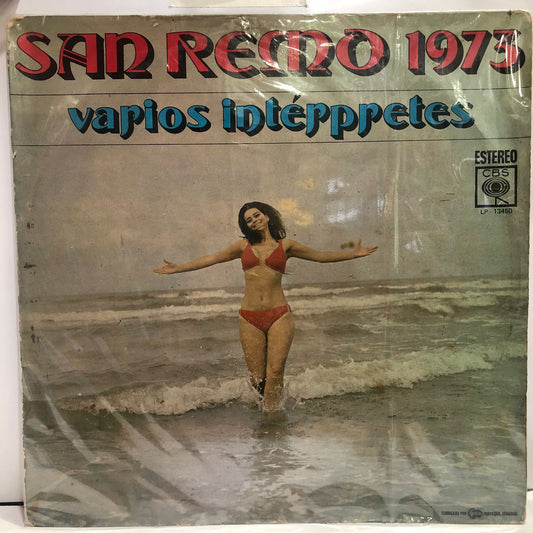 SAN REMO 1973 - VARIOS INTERPRETES  LP