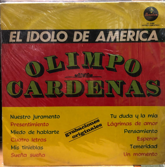 OLIMPO CARDENAS - EL IDOLO DE AMERICA LP