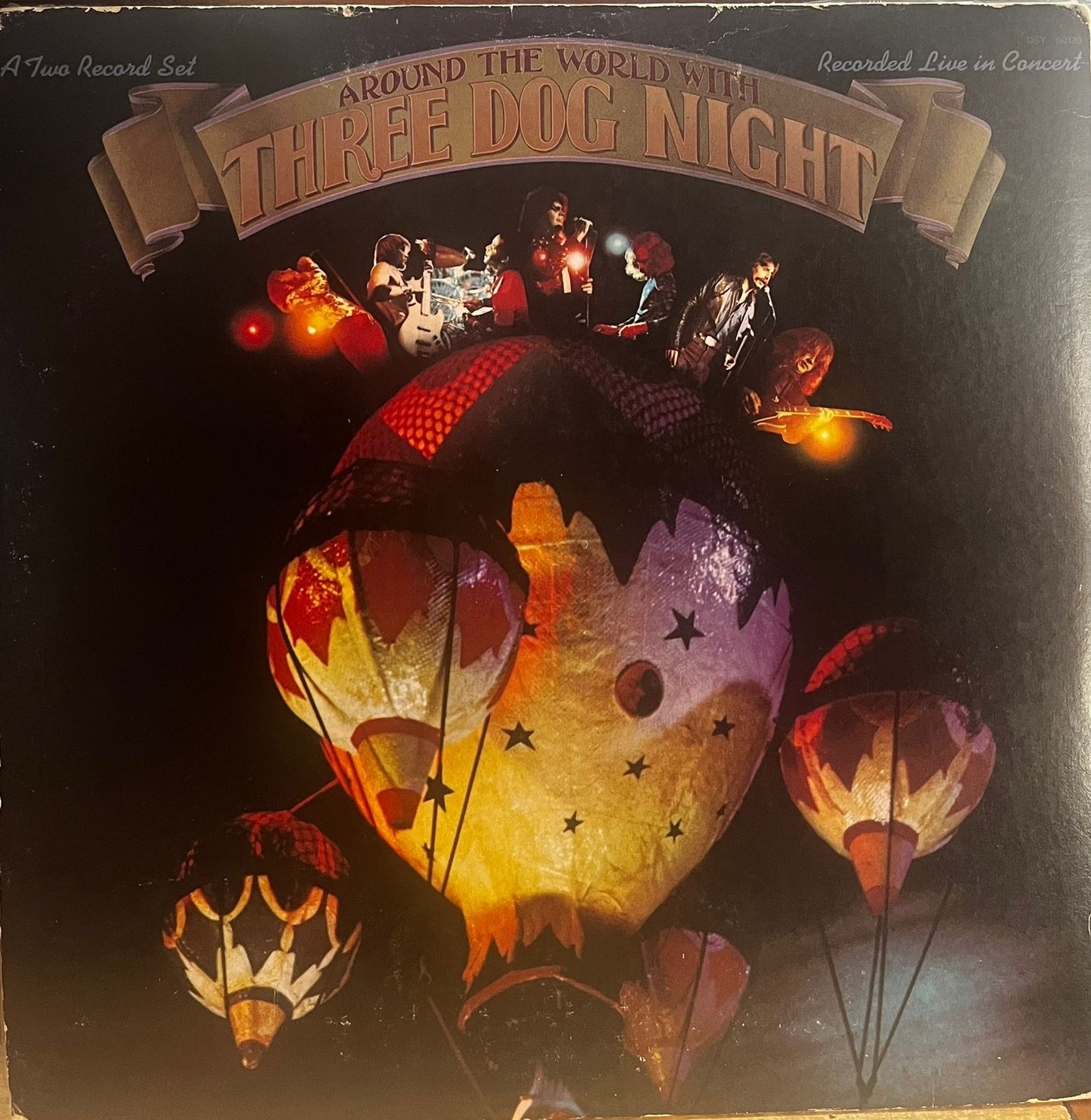 THREE DOG NIGHT - AROUND THE WORLD WITH 2LPS