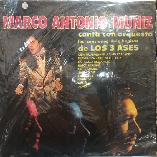 MARCO ANTONIO MUÑIZ - CANTA CON ORQUESTA LP