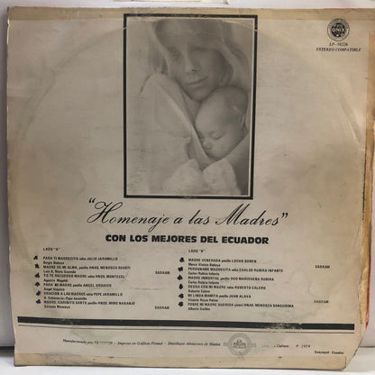 HOMENAJE A LAS MADRES - CON LOS MEJORES DEL ECUADOR  LP