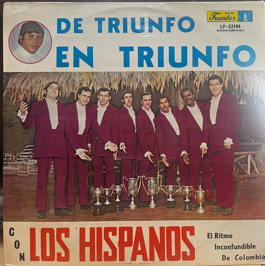 LOS HISPANOS - DE TRIUNFO EN TRIUNFO  LP