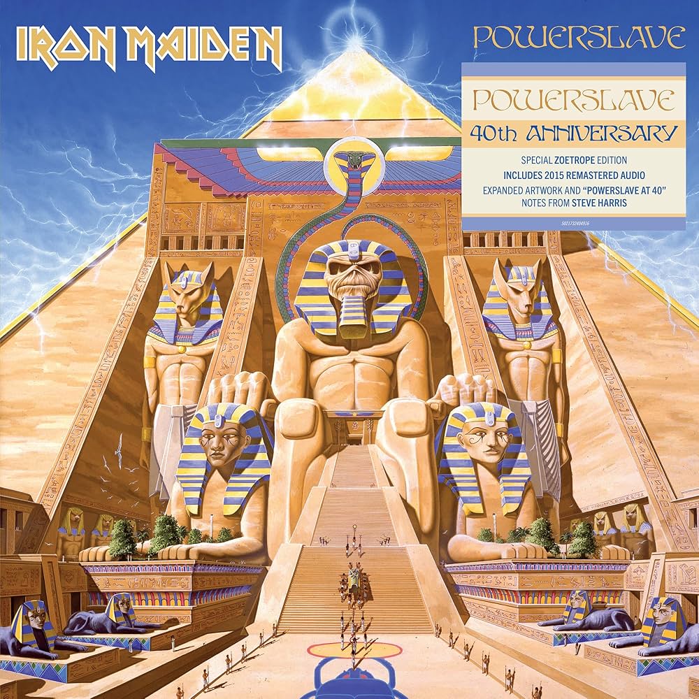 IRON MAIDEN - POWERSLAVE 40TH ANNIVERSARY LP
