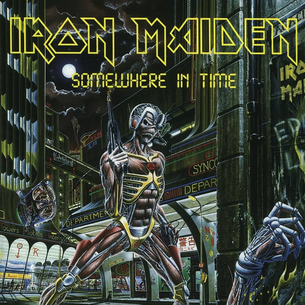 IRON MAIDEN - SOMEWHERE IN TIME LP