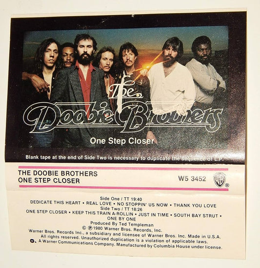 THE DOOBIE BROTHERS - ONE STEP CLOSER  CASSETTE