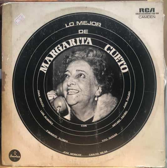 MARGARITA CUETO - LO MEJOR DE  3 LPS