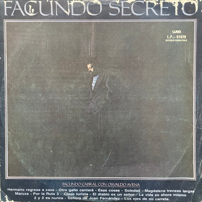FACUNDO CABRAL - FACUNDO SECRETO LP