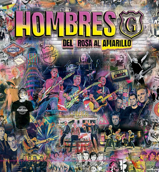 HOMBRES G - DEL ROSA AL AMARILLO 2LP