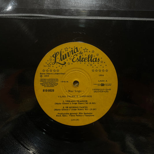 VILMA PALMA E VAMPIROS - VERANO TRAIDOR LP (MAXI SINGLE)