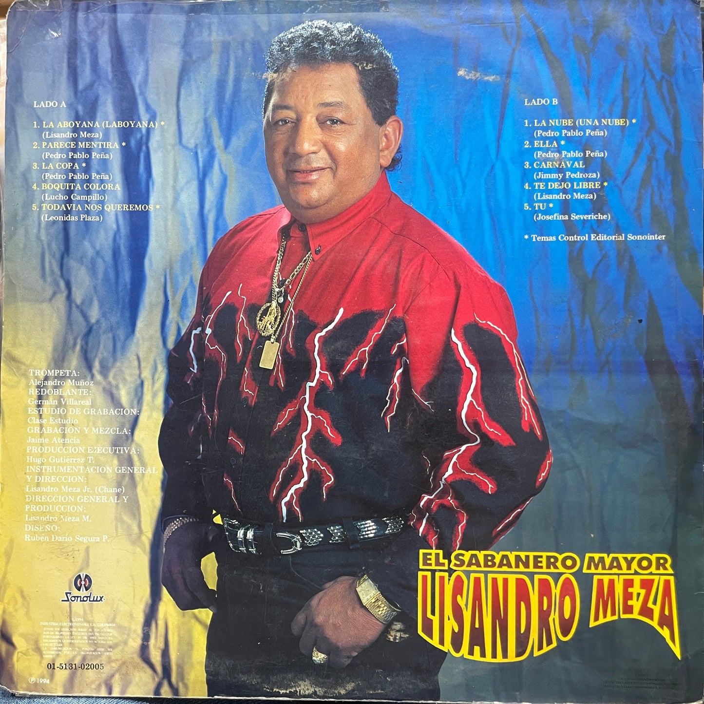 LISANDRO MEZA - EL SABANERO MAYOR LP