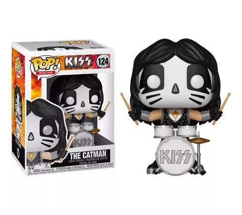 KISS - THE CATMAN MUÑECO FUNKO POP ROCKS 124