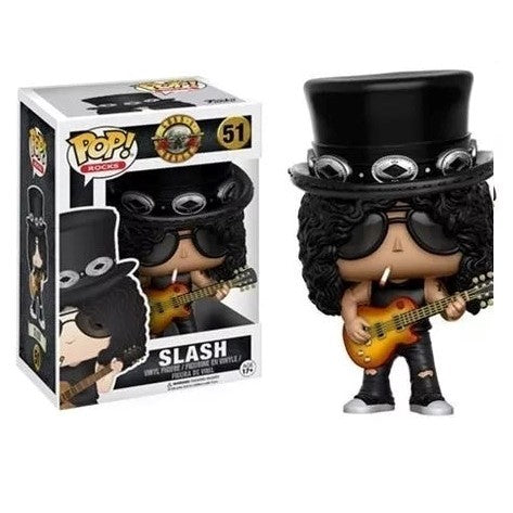 GUNS ROSES - SLASH MUÑECO FUNKO POP ROCKS 51