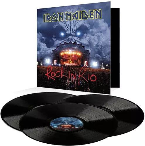 IRON MAIDEN - ROCK IN RIO  3 LPS