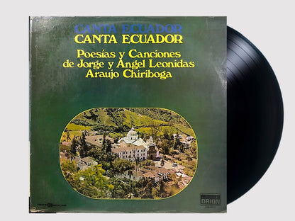 JORGE Y ANGEL LEONIDAS ARAUJO CHIRIBOGA - CANTA ECUADOR LP