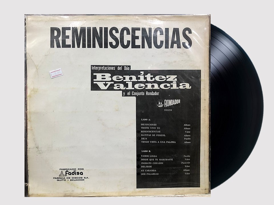 BENITEZ - VALENCIA - REMINISCENCIAS LP