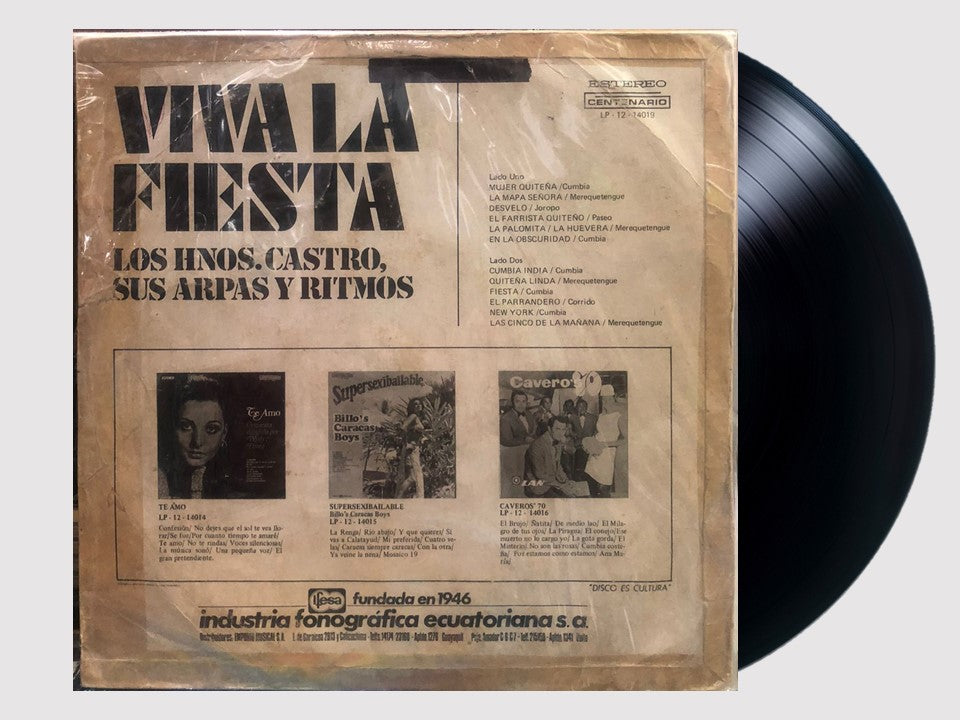 HNOS. CASTRO - VIVA LA FIESTA LP